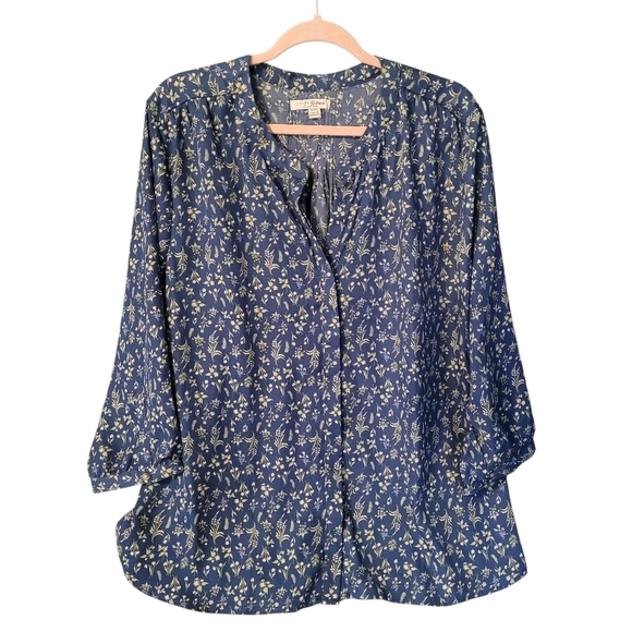 JACHS Girlfriend Tops - Jach's Girlfriend New York floral blouse - XXL. J68